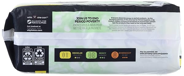 KOTEX NATURAL BALANCE ULTRA THIN, REGULAR