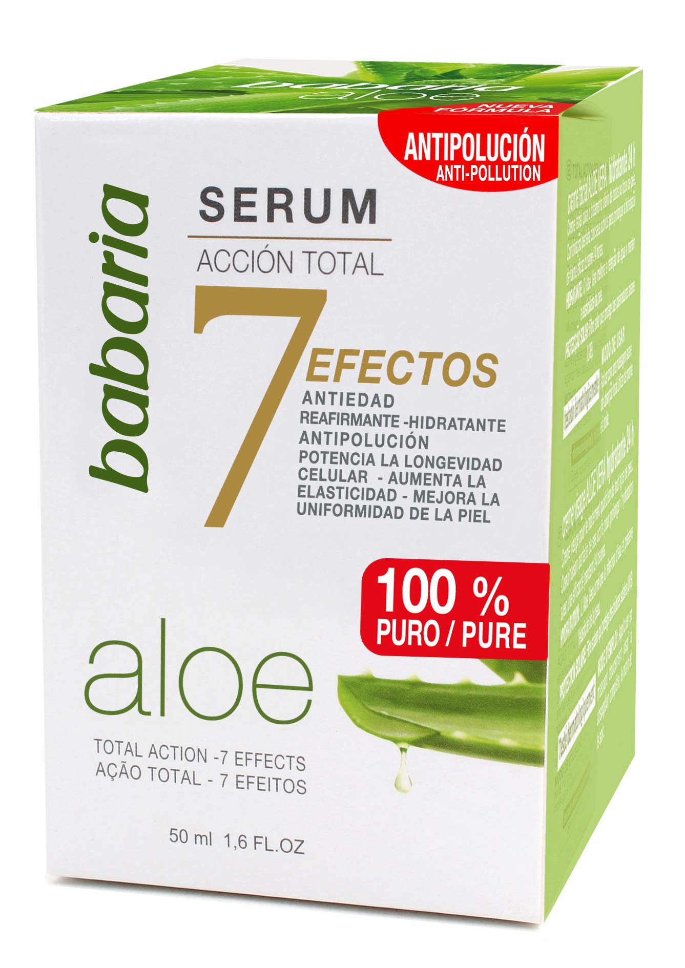 BABARIA 7 Effects Aloe Vera Facial Serum 50ml
