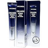 LOVE CINEMA Collagen Retinol Eye Serum – Korean Skincare for Dark Circles, Puffiness & Wrinkles, Anti-Aging Under Eye Treatment, 30ml / 1.01 fl.oz. [Made in Korea]