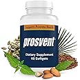 Prosvent Advanced Men's Prostate Support Natural Supplement with Saw Palmetto, Vitamin D, and Zinc to Ease Urinary Frequency & Urgency (60 Count)