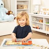 Melissa & Doug Reusable Sticker Book My Town Plane Activities Toddlers view 2