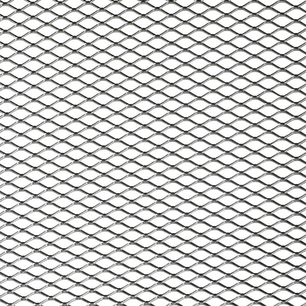 AutoStyle Race mesh aluminum - diamond design 16x8mm - 125x25cm