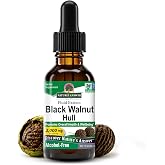 Nature's Answer Black Walnut Hull 2000mg - 1oz, Alcohol-Free, Non-GMO | Detox Support, Natural Cleanser Promotes Overall Wellbeing, Vegan Formula, No Preservatives Or Artificial Flavors