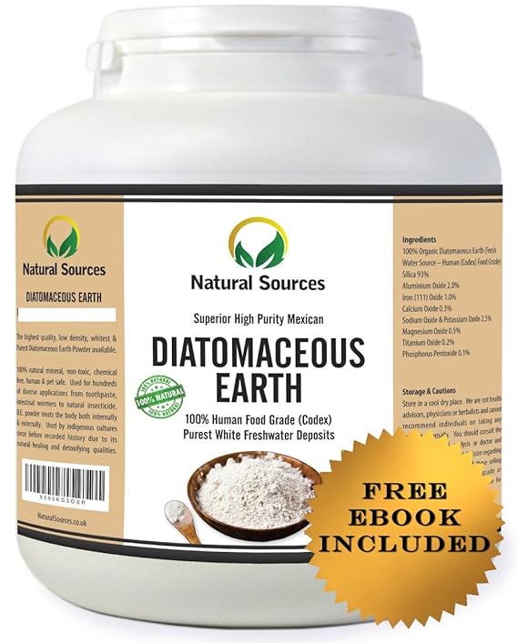 Premium Diatomaceous Earth Superior Food Grade UK by Natural