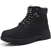 Cenlynn Women's Winter Snow Boots Warm Fur Lined Ankle Booties Non Slip Shoes
