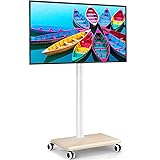 Rfiver Rolling TV Stand for 32 to 55 60 Inch TVs up