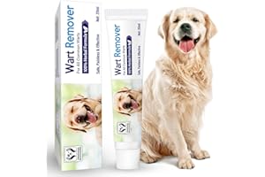 iFuntecky Dog Wart Remover Cream, Fast-Acting Skin Tags & Warts Remover for Dogs Rapidly Eliminates Warts Dog Skin Tag Remover, Natural & Painless