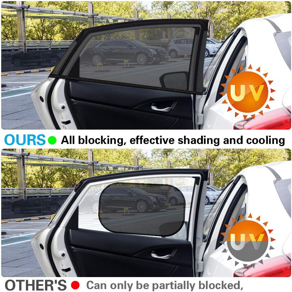 Pare Soleil Voiture Bebe Protege Soleil Voiture Arriere Enfants Et Animaux Protection Uv Maximale Pour Bebe 2 Pieces Chaussette Voiture Soleil 40 X Inch Ovareo Pare Soleil Fenetres De Voiture Vitres Laterales