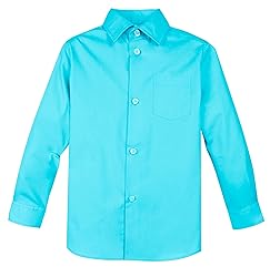 Spring Notion Baby Boys' Long Sleeve Dress Shirt 6M
