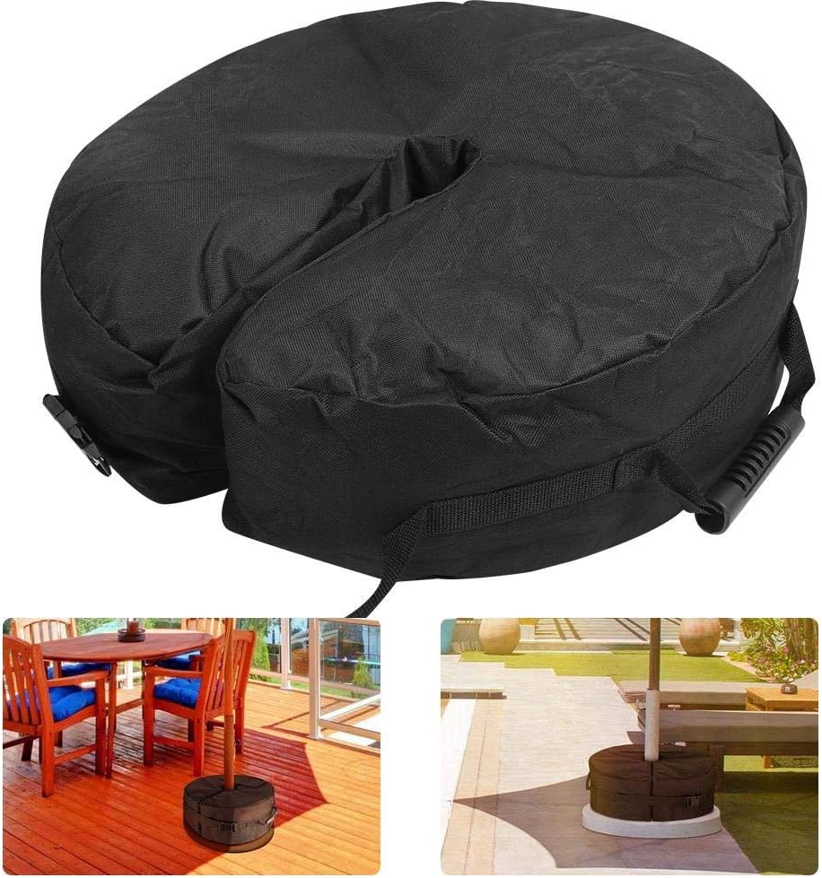 Patio Umbrella Base Weight Bag,Detachable Tent Round