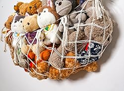 YKBU Stuffy Animal Net for Stuffed Animals Storage