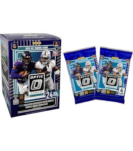 Amazon.com: 2024 Football PANINI Prestige 12 Pack Fat Pack Box