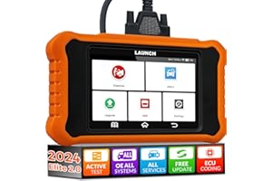 2024 LAUNCH X431 Elite 2.0 PRO for BMW OBD2 Scanner, Full Systems Bi-Directional Scan Tool, All Reset Services, ECU Coding, Active Test, Battery Registration Tool for BMW/Mini/RR,Lifetime F-Ree Update