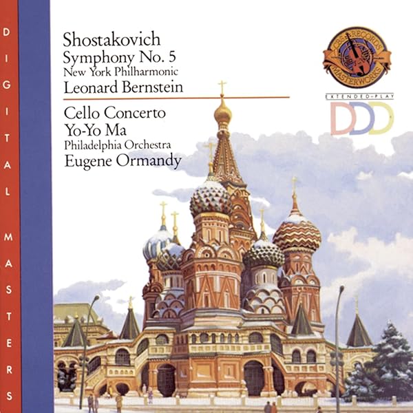 【中古】 Symphony 5 Cello Concerto Shostakovich ,Ma ,Bernstein BERNSTEIN,LEONARD - Shostakovich: Symphony 5 - Amazon.com Music