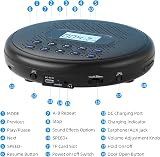 Arafuna Portable CD Player with Dual Speakers Rechargeable Anti-Skip Backlit view 7