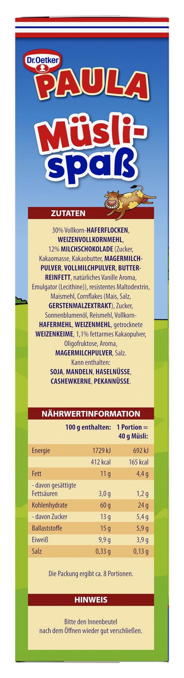 Dr. Oetker Müslispaß 8