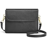 Kattee Leather Crossbody Bag for Women, Small Cross Body Shoulder Bags Purse for Women Trendy Designer Handbag