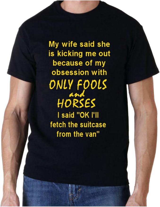 Funny ONLY Fools and Horses Kids & Adults T Shirt Amazon.co.uk Clothing