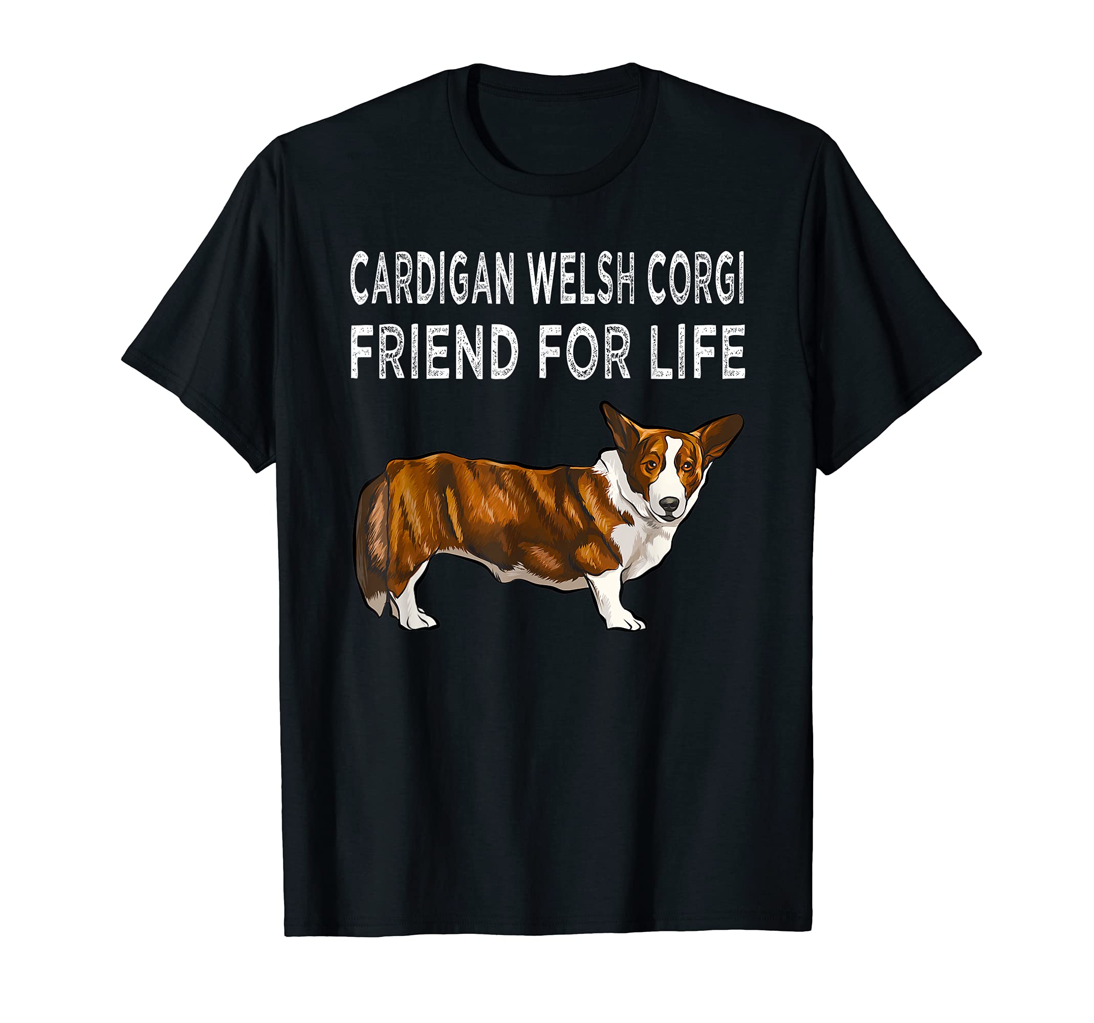 Cardigan Welsh Corgi Friend For Life Dog Friendship T-Shirt