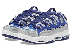 Osiris Men's D3 2001 Skate Shoe, Grey/Blue/Black, 9