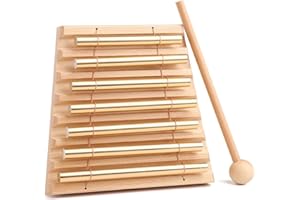 BGMUSER 7 Tone Hand Chime Bell Sound Healing Instrument For Yoga Meditation Chakra Relaxation Mindfulness