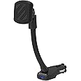 Scosche MAG12V MagicMount Universal Magnetic Car Phone Holder, Cigarette Lighter Mount with USB Charger, Easy Magnet Mounting for iPhone, iPad, Smartphones, Tablets, and All Devices