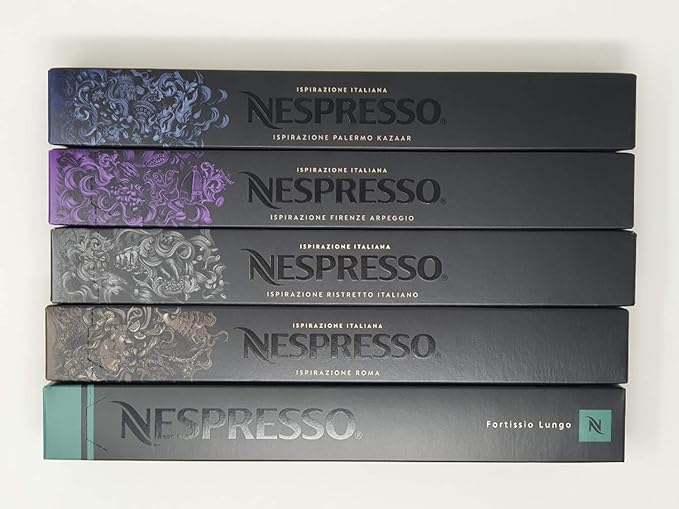 Amazon Nespresso ネスプレッソ カプセル コーヒーストロングタイプ５種 10カプセル ５０カプセル並行輸入品 Nespresso ネスプレッソ カフェポッド コーヒーカプセル 通販