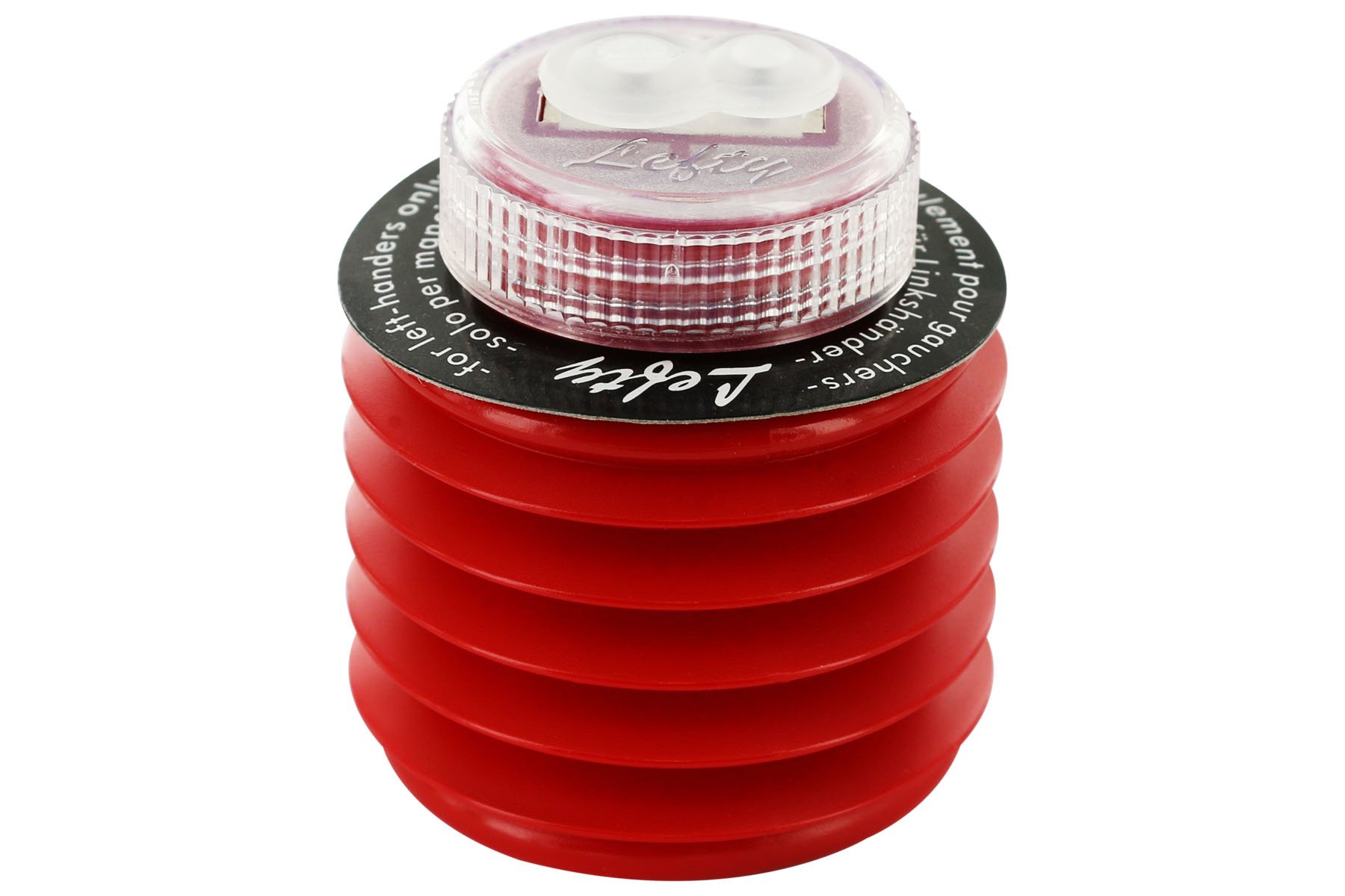 Kum Left Handed az105.26.19 Container Sharpener 442 M2 Softie Lefty R – Screw Cap, Red, Single