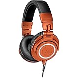 Audio-Technica ATH-M50XMO Professional Monitor Headphones, Metallic Orange