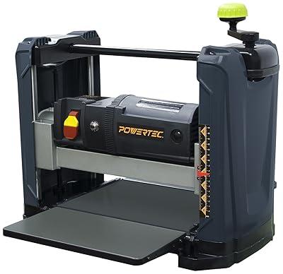 planer benchtop thickness planers powertec portable rated amp electric woodworking inch power blade
