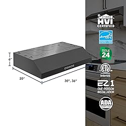 Broan-NuTone GLA2303BLS 30-Inch Under Cabinet Range