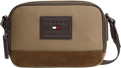 TH Heritage Camera Bag Am0am14372, Crossover Homme, Kaki (Pierre Classique), One Size