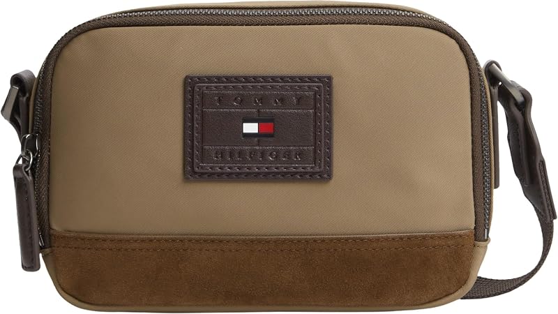 TH Heritage Camera Bag Am0am14372, Crossover Homme, Kaki (Pierre Classique), One Size