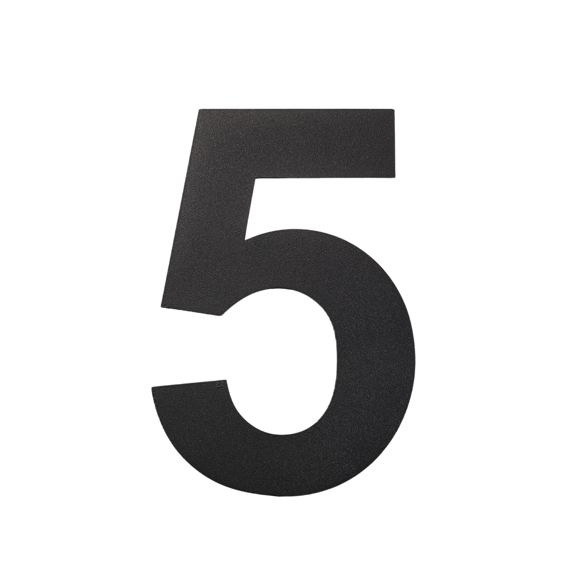 nanlyiau 8in/20.5cm Floating House Number Black House Number Black Door Number Stainless Steel House Numbers Made of solid 304 Stainless Steel Floating Appearance Address Numbers(5)