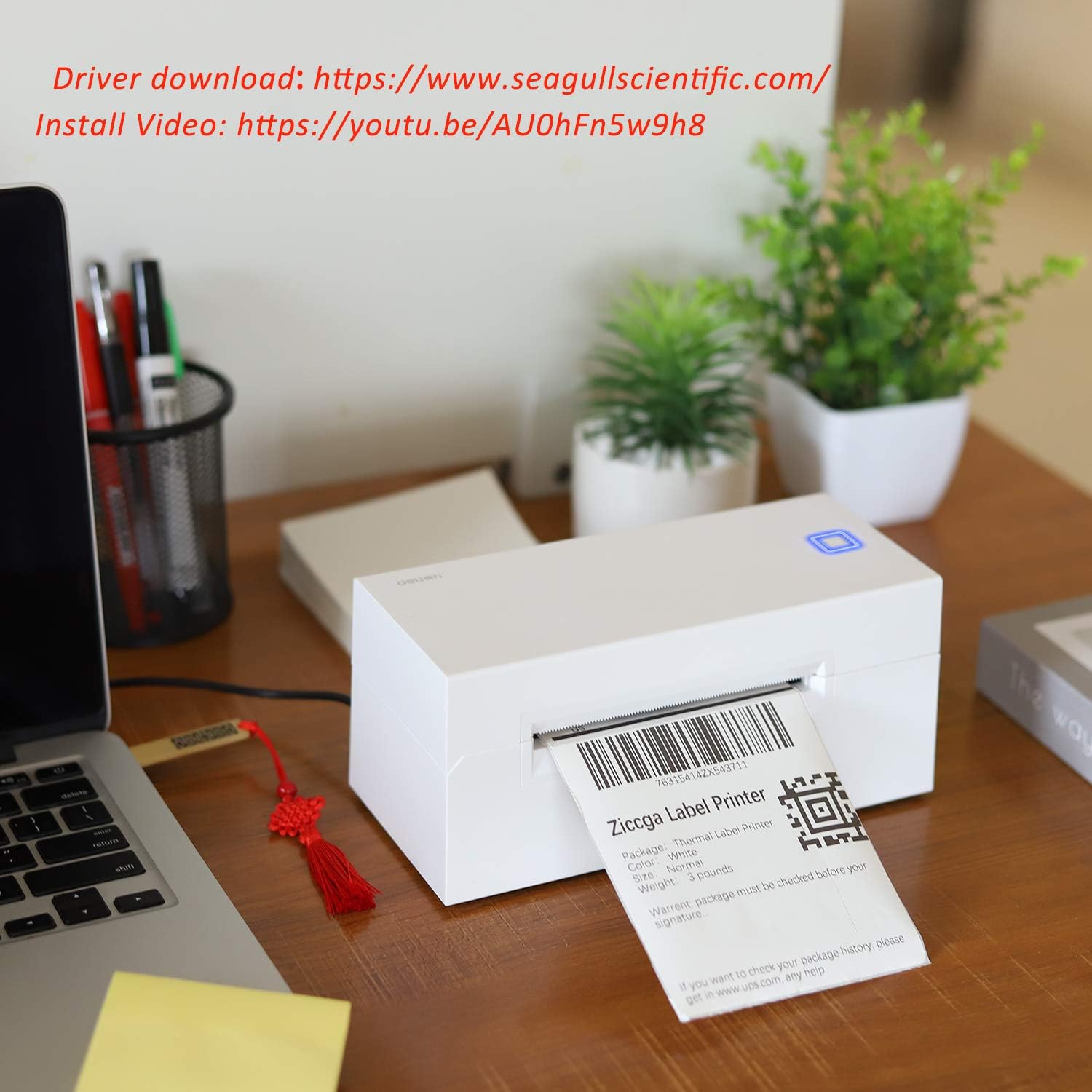 Thermal Label Printer, DL-770D 150mm/s High Speed Thermal Label Printer - Compatible with Shopify eBay Poshmark Shippo  - Barcode Printer for Windows Only - Print Width 1.7-4.25'': Appliances