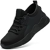 TEYTAP Steel Toe Work Shoes for Men Women丨Non Slip Waterproof Safety Sneakers