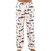 Lazy One Funny Ocean Pajama Pants For Men, Men's Separate Bottoms, Lounge Pants, Fishing PJs
