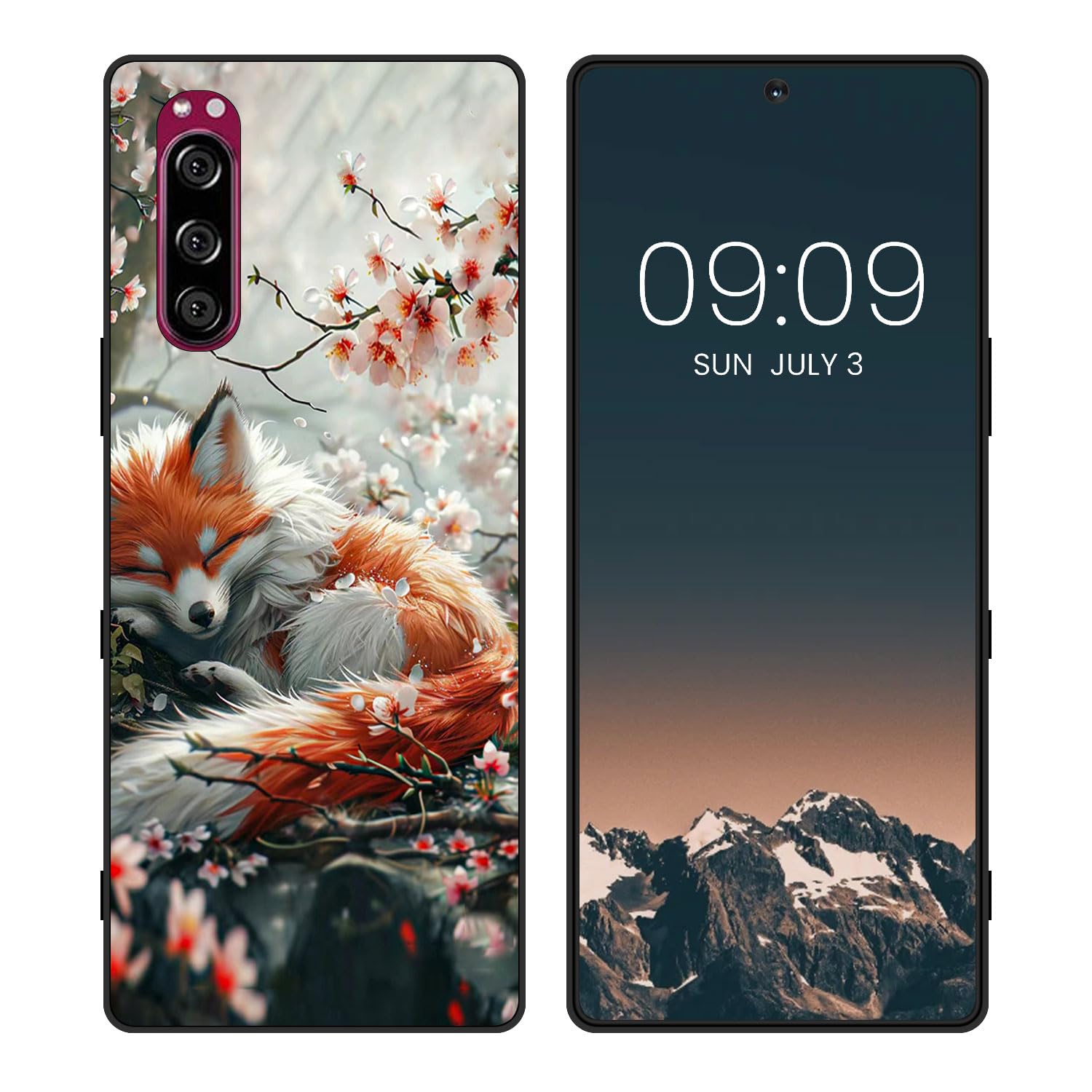 WUACYEAMING for Sony Xperia 5 Cute Case,Soft