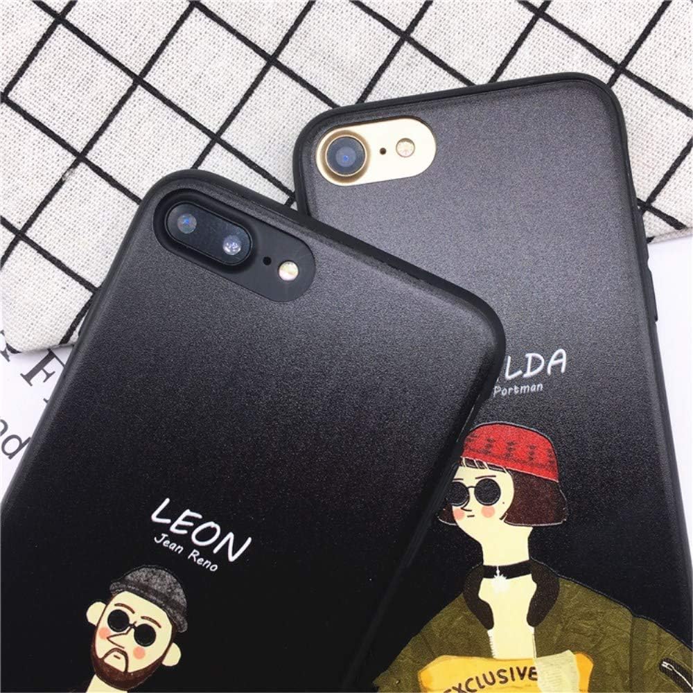 Amazon Co Jp Emikal Iphonexs レオン マチルダ シック ブラック オトナ Iphoneケース Iphone6 7 8 7plus 8plus スマホケース Iphone7 8 Leon 家電 カメラ