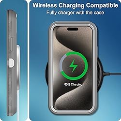 for iPhone 15 Pro Max Case, with Built in Screen