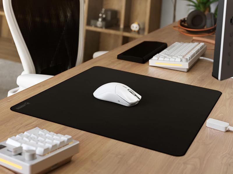 Gaming Model O 2 PRO 4K/8K Wireless Gaming Mouse - 2.4GHz 1ms delay, 4K/8K Polling, 100M clicks, 59g Ultralight, Long Battery Life, 26K DPI, RGB, Ambidextrous, 6 Buttons, PTFE Feet - White