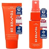 Tower 28 SOS Skin Care Set - Facial Spray (1 Oz) + Barrier Recovery Cream (1.86 Oz) - Hypochlorous Acid Spray to Calm Irritation + Redness + Hydrating Face Moisturizer with Hyaluronic Acid (2 Count)
