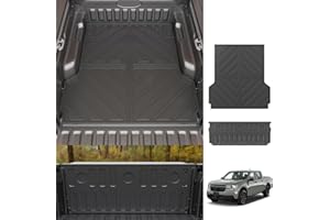 Dattumar Truck Bed Mat Tailgate Mat Compatible with 2022-2025 Ford Maverick 4.5Ft Bed All Weather Protection TPE Accessories (22-25 Maverick 4.5FT)