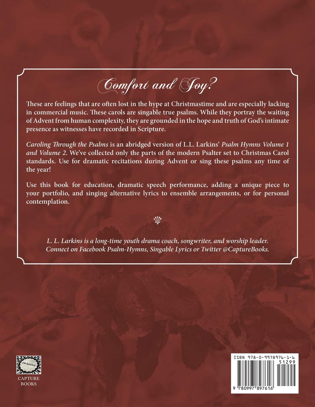 Caroling Through The Psalms Dramatic Singable Recitable Psalms