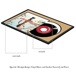 eletecpro 16x24 Aluminum Record Frame with 2