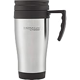 Stainless Steel Travel Mug with Slide Lock Lid 400ml