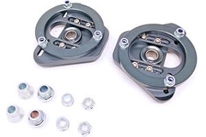 Godspeed(MSS-THE02-A BMW 3-Series/M3(E36) 1992-99 Adjustable Front Camber & Caster Plate for Performance Coilovers (12mm I.D.)