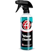 Adam's Polishes Wheel Cleaner 16oz - Tough Wheel Cleaning Spray for Car Wash Detailing | Rim Cleaner &amp; Brake Dust Remover | Safe On Chrome Clear Coated &amp; Plasti Dipped Wheels | Use w/Wheel Brush