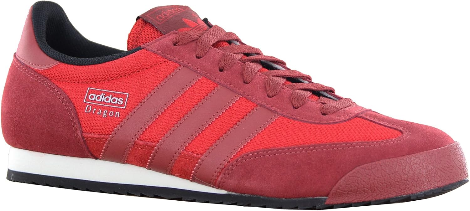 adidas dragon red trainers
