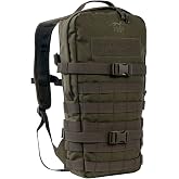 Tasmanian Tiger Essential Pack MKII Tactical Backpack - Molle System Equipped - Adjustable Sizing with 9-Liter Capacity, Olive